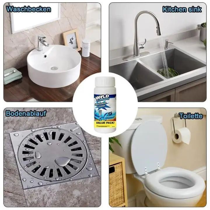 Drain Cleaner Concentrated Non-Corrosive & Septic-Safe