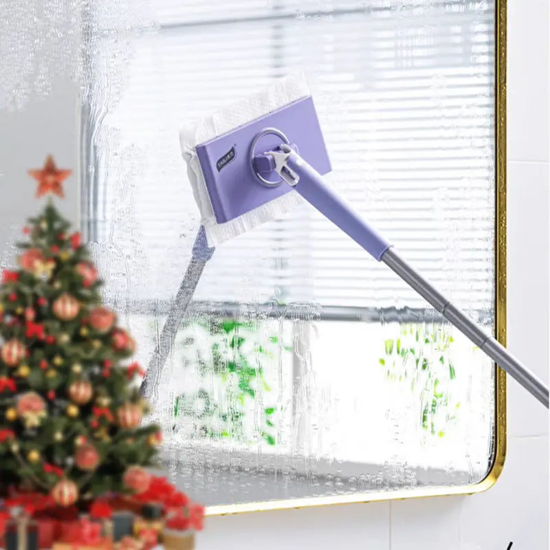 Mop Hands-Free Wet-Wipe Compatible 28 Inch Handle