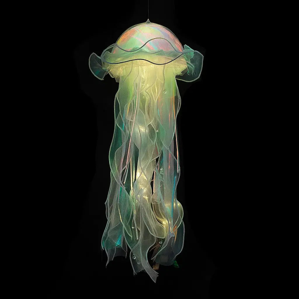 Jellyfish Hanging Lamp Multicolor LED Battery Powered & Portable