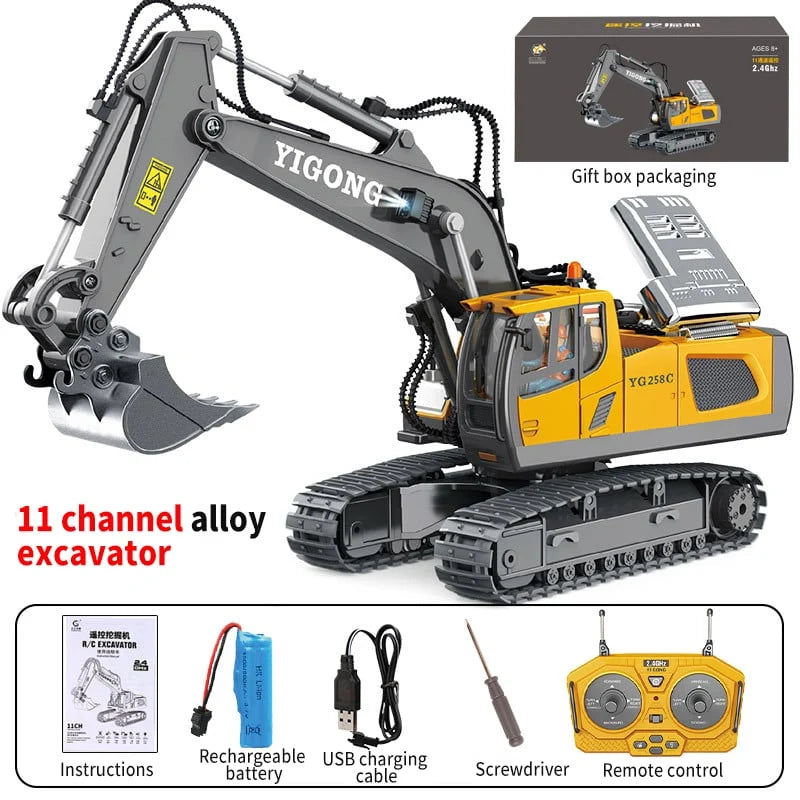 1/14 Scale Full Metal Hydraulic Excavator G308H Ready to Operate