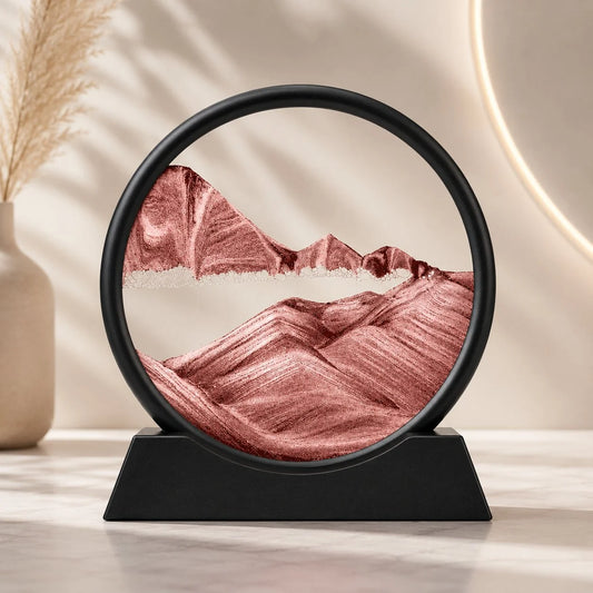 3D Sand Art Hourglass Everchanging Ocean Sandscape