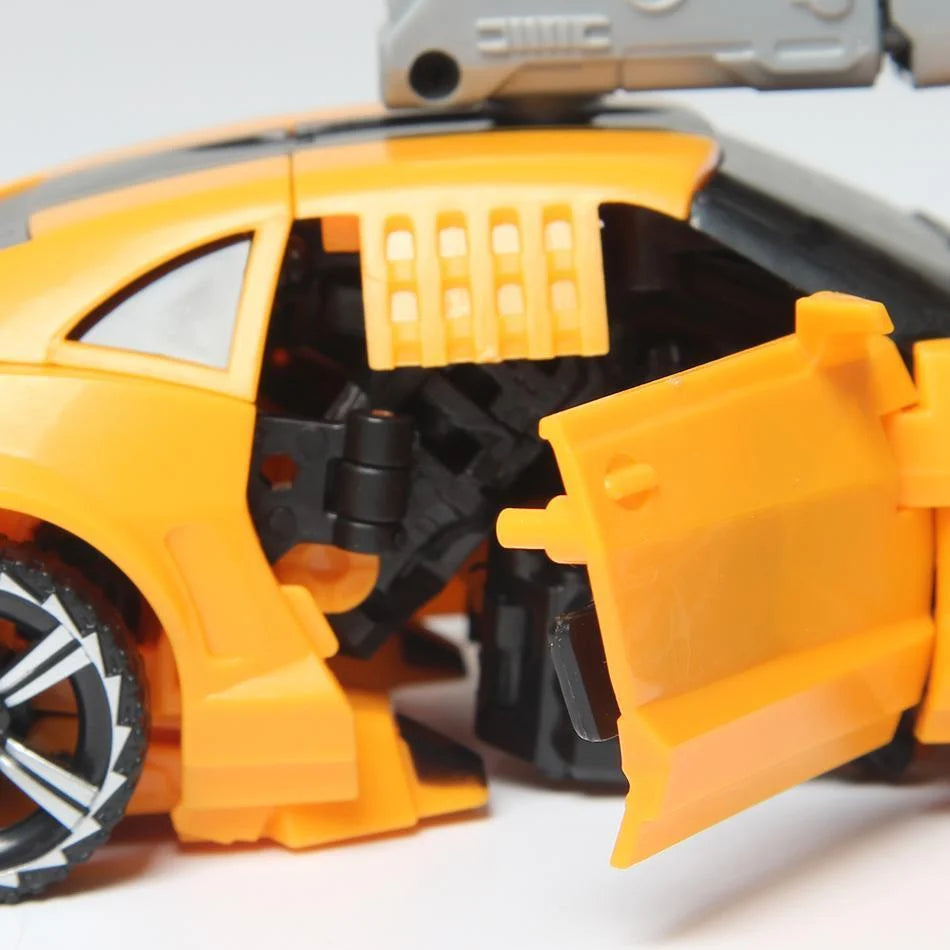 Action Figure Transformable Robot & Vehicle Modes Flexible Joints