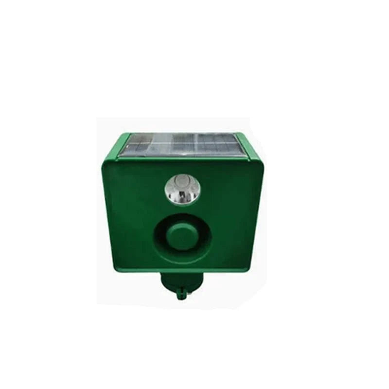 Animal Repellent Device Solar-Powered Motion-Activated Alarm
