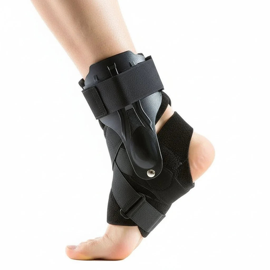 Ankle Support Brace Double Stabilizers Non-Slip Fit