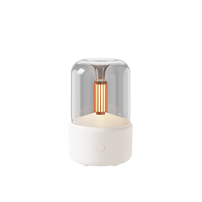 Aroma Diffuser Candle-Like Warm LED USB-Powered & Auto Shut-Off