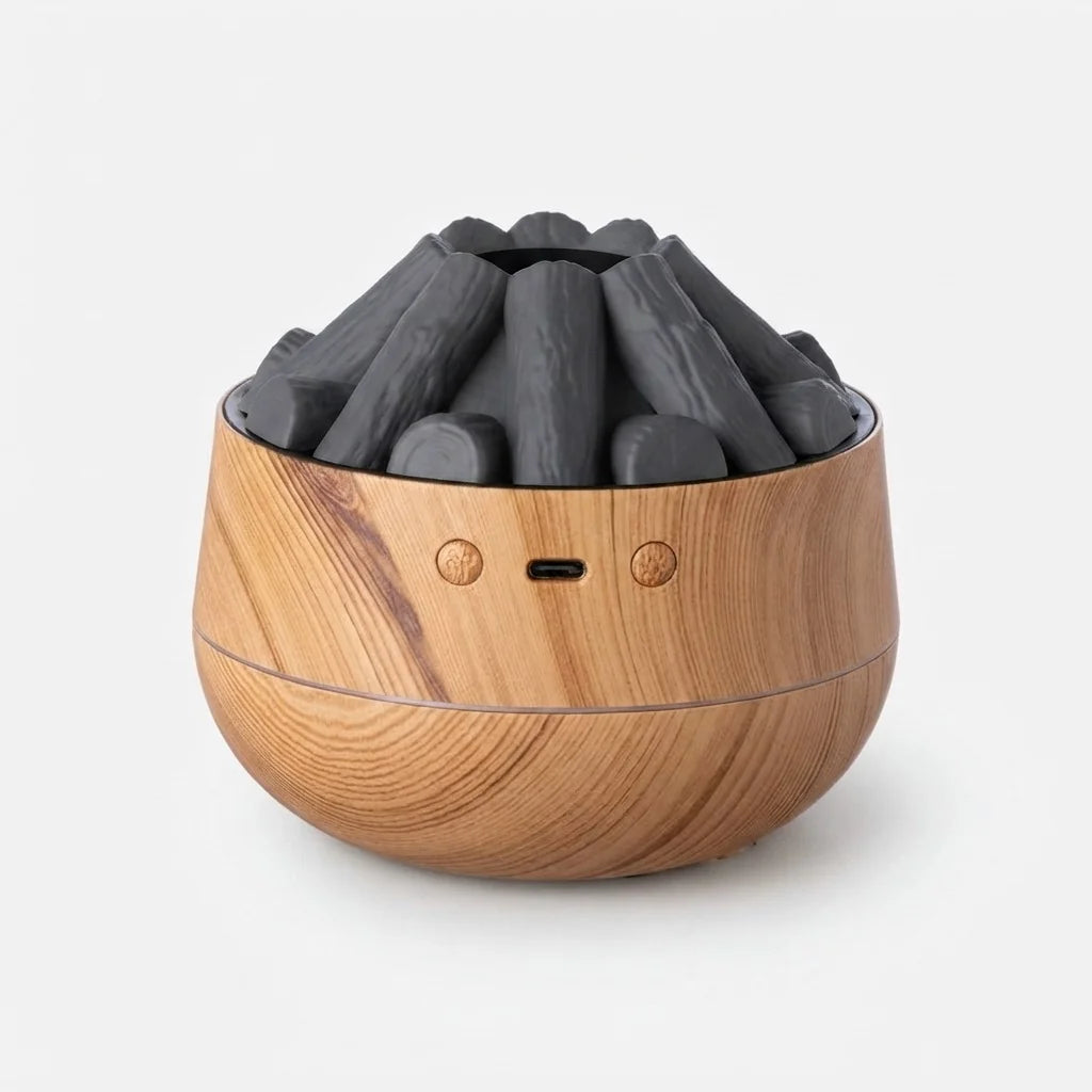 Aroma Diffuser Flame Effect LED 130ml USB Powered