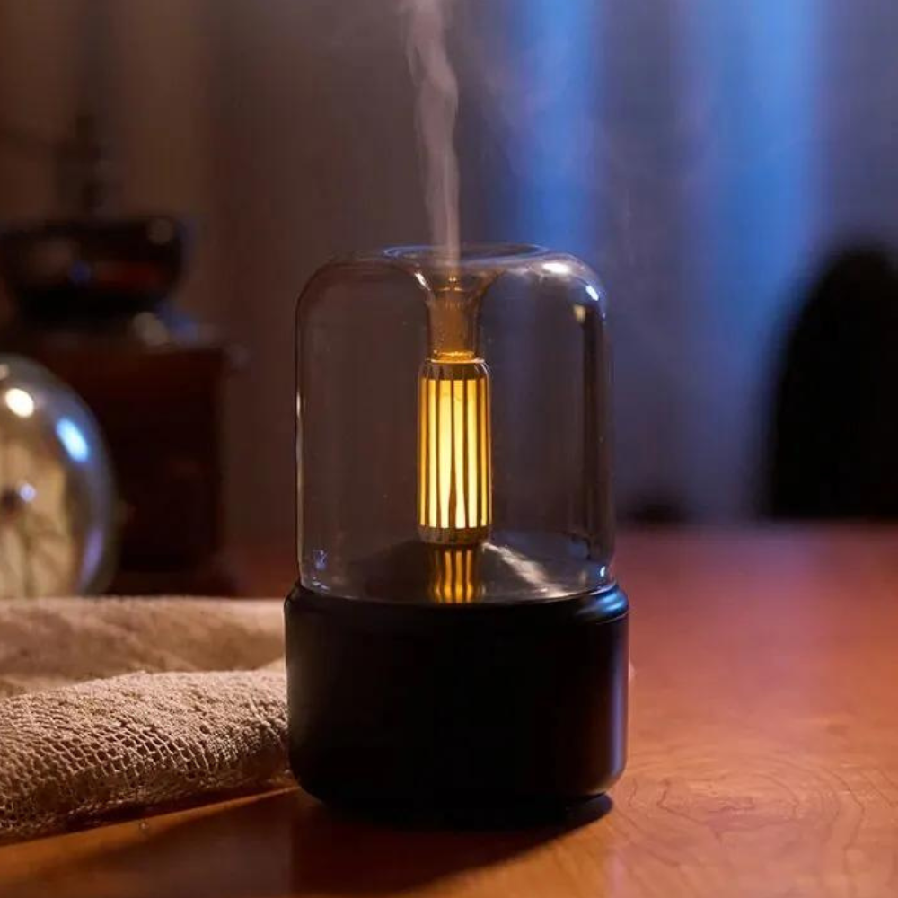 Aroma Diffuser Lamp USB Type-C Night Light 120ml Tank