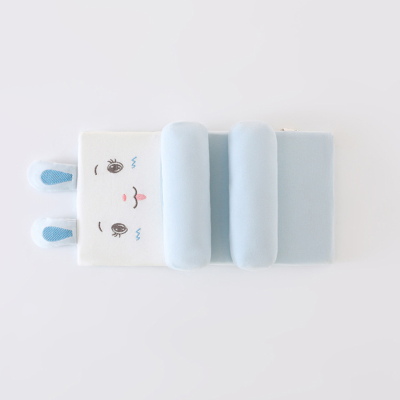 Baby Pillow Ergonomic Hollow Zone Breathable Cotton Blend