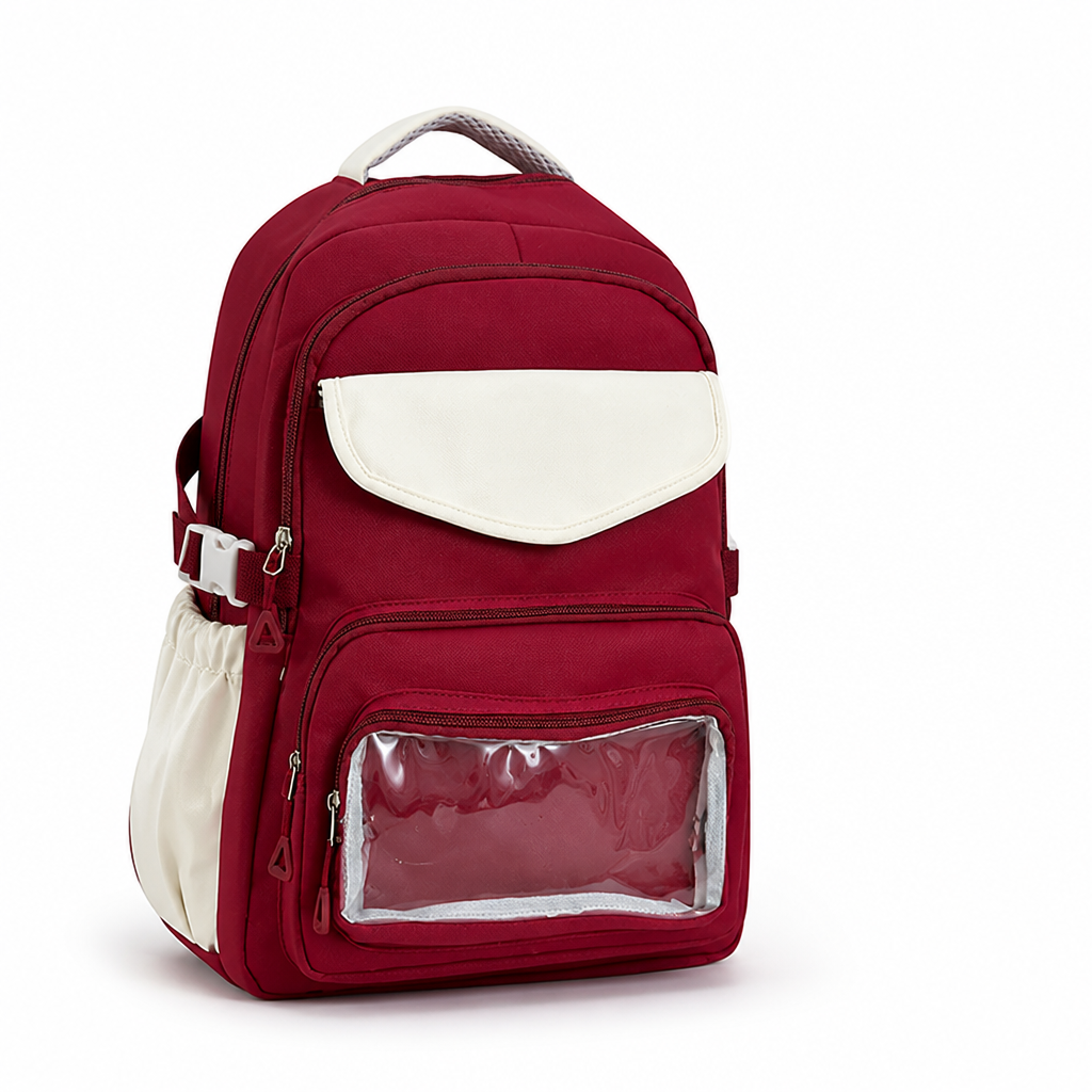 Backpack Water-Resistant Multiple Compartments & Ergonomic Straps