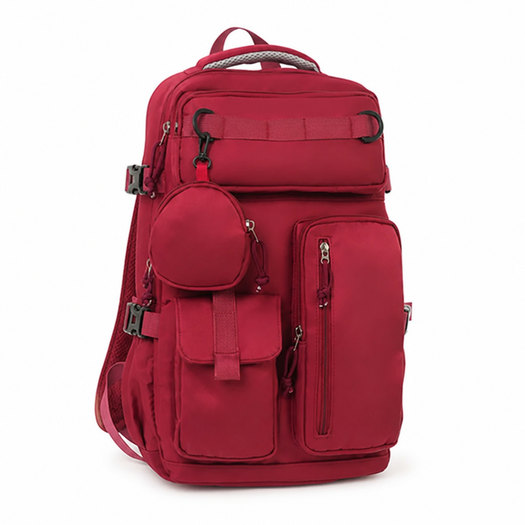 Backpack Water-Resistant Multiple Pockets & Padded Straps