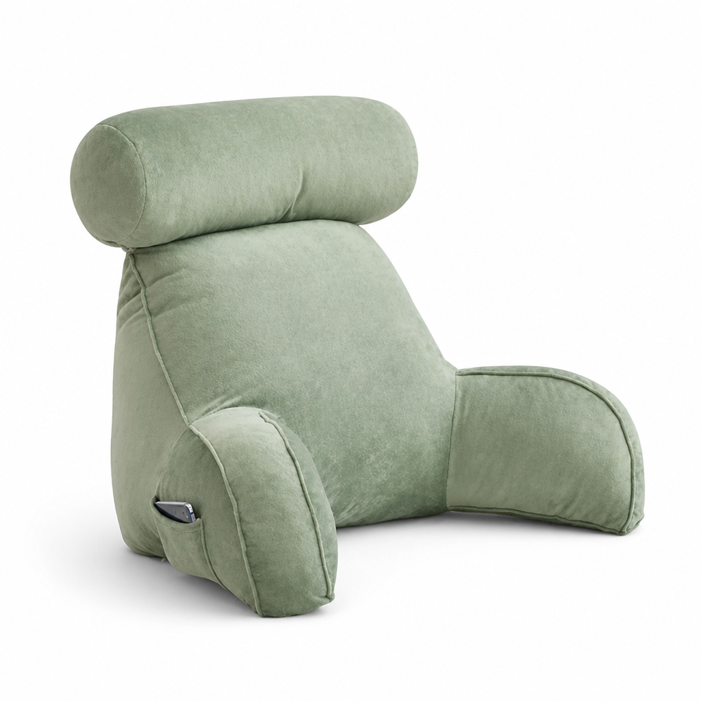 Backrest Pillow Shredded Memory Foam Adjustable Headrest