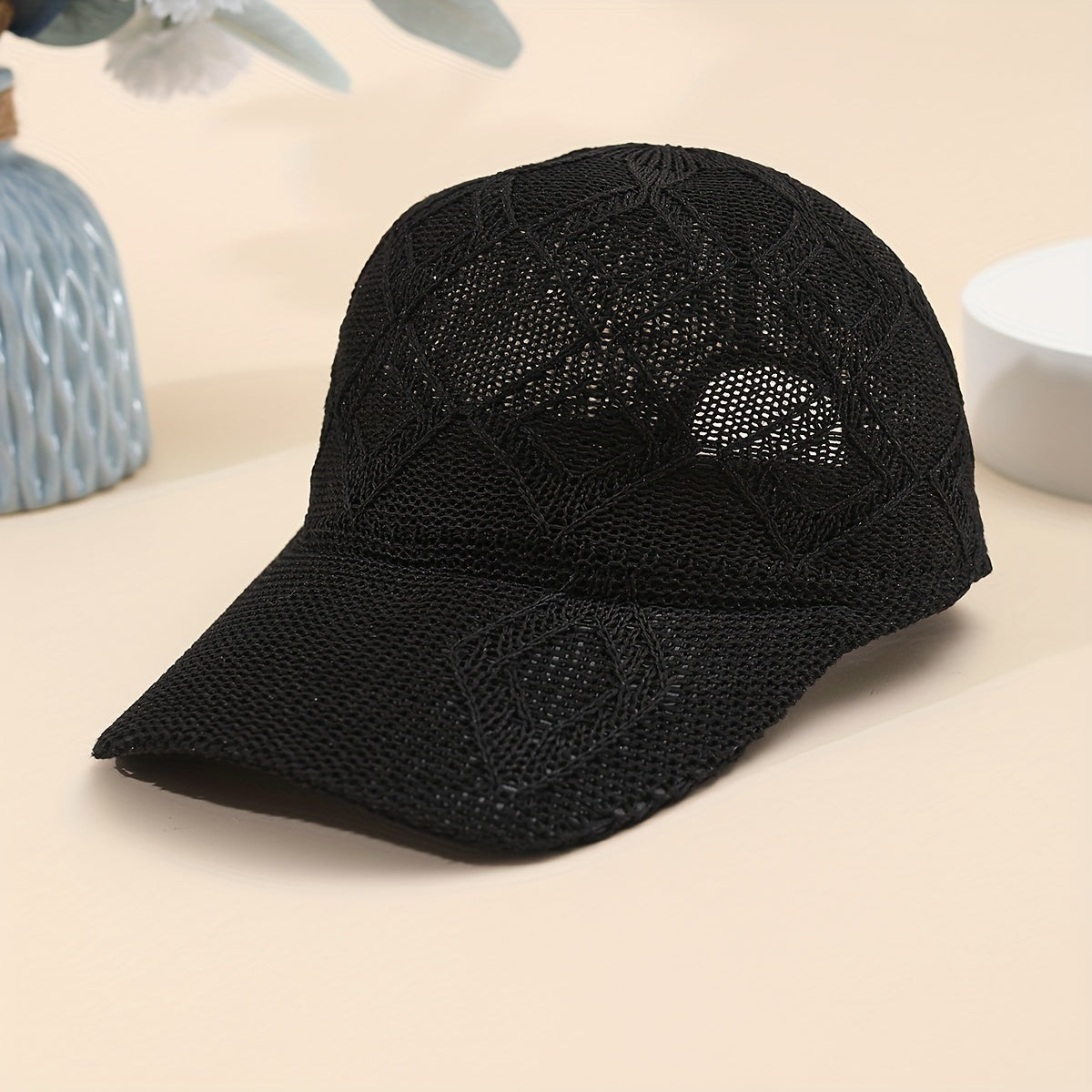 Baseball Cap Breathable Mesh Sun Protection Adjustable Snapback
