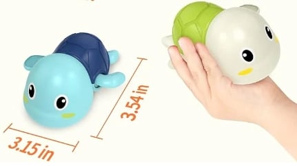 Bath Toys Wind-Up Swimming Quick-Drying Set of 6