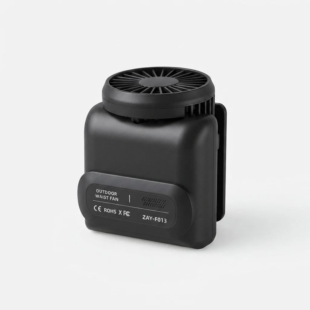 Belt Clip Fan 8 Hour Battery & 3 Speeds