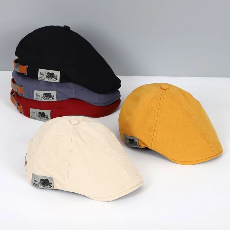 Beret Wool-Acrylic Blend Stretchy One-Size Fit