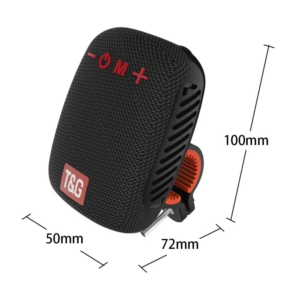 Bike Speaker Bluetooth Wireless Handlebar Mount Water-Resistant