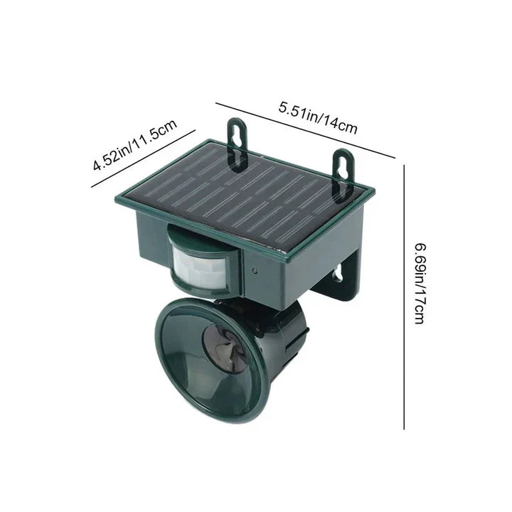 Bird Deterrent for Crows Featuring Motion Sensor Technology