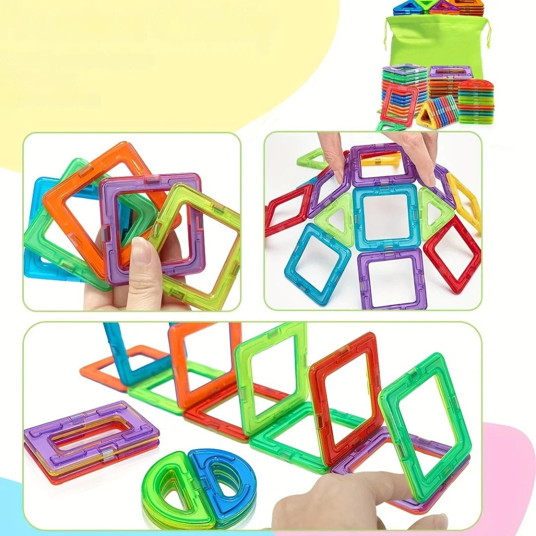 Building Blocks Magnetic Self-Connecting Translucent