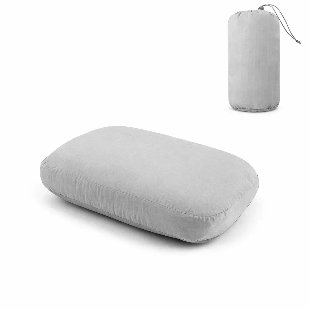 Camping Pillow Memory Foam Neck Support Compact Lightweight Design