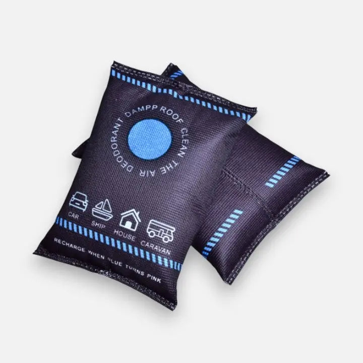 Car Dehumidifier Bags Reusable Color Indicator Set of 2