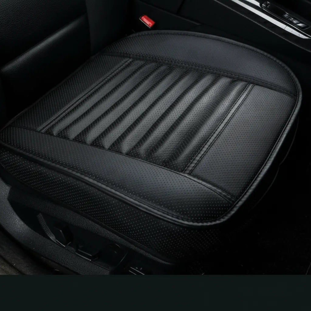 Car Seat Cover Breathable Perforated PU Leather Non-Slip