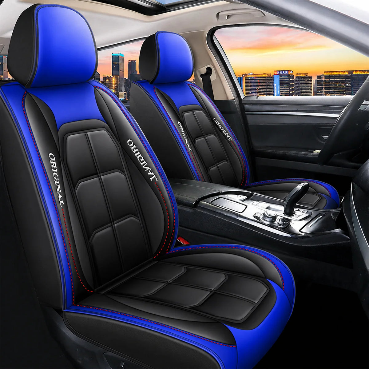 Car Seat Covers PU Leather Universal Fit