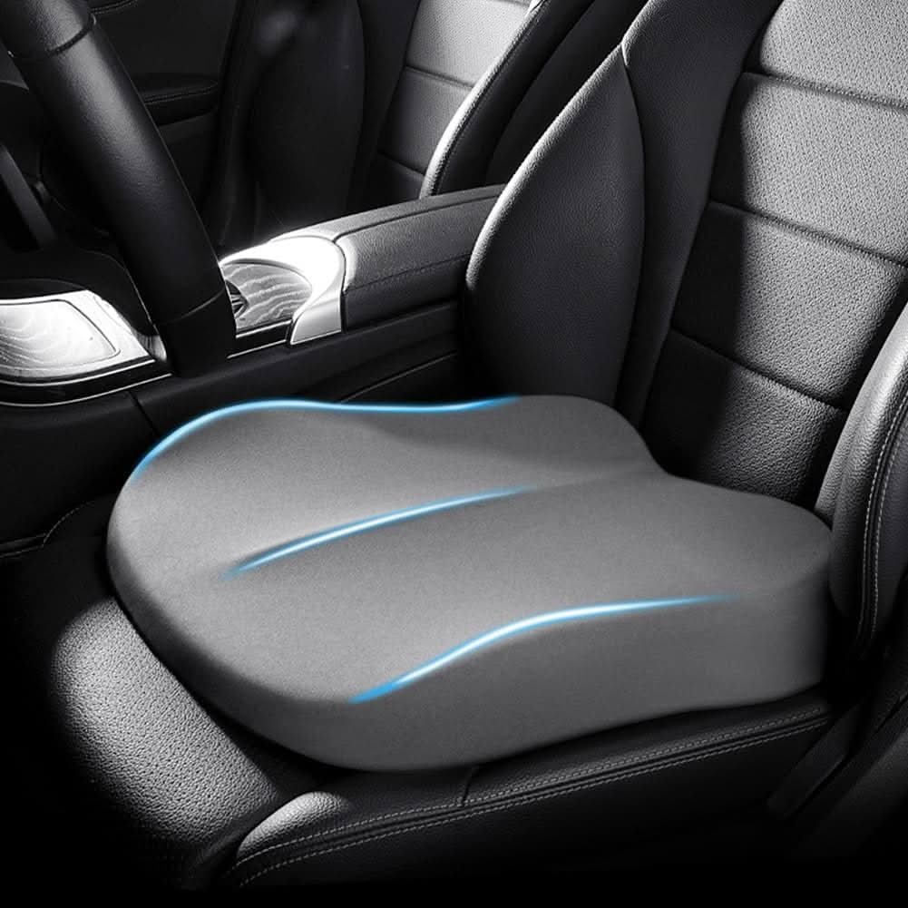 Car Seat Cushion Ergonomic Memory Foam Non-Slip
