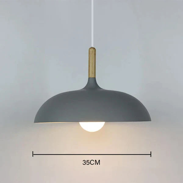 Ceiling Light Northern Oak & Iron 35 cm Diameter