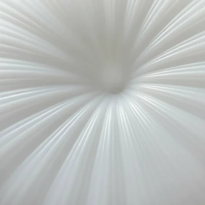 Ceiling Light Pleated Warm White LED Flush Mount