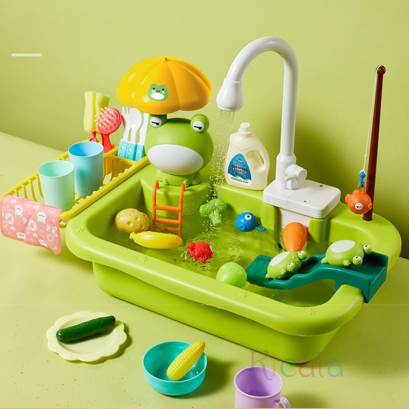 Children's Water Table Circulating Fountain & Accessory Set
