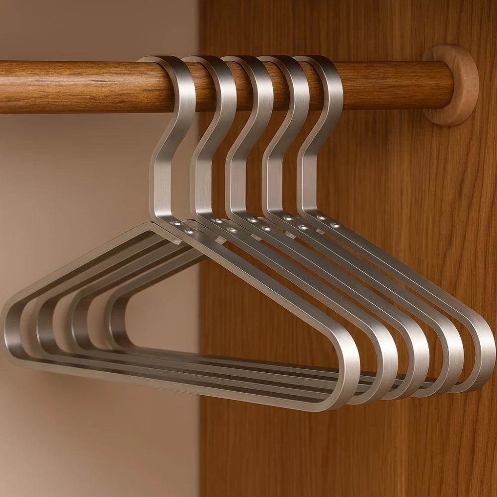 Clothes Hangers Slimline Aluminum Anti-Slip