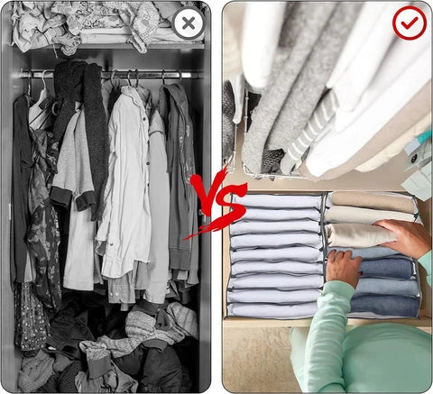 Clothing Organizer Bags Tear-Resistant Nylon Wrinkle-Reducing Fit