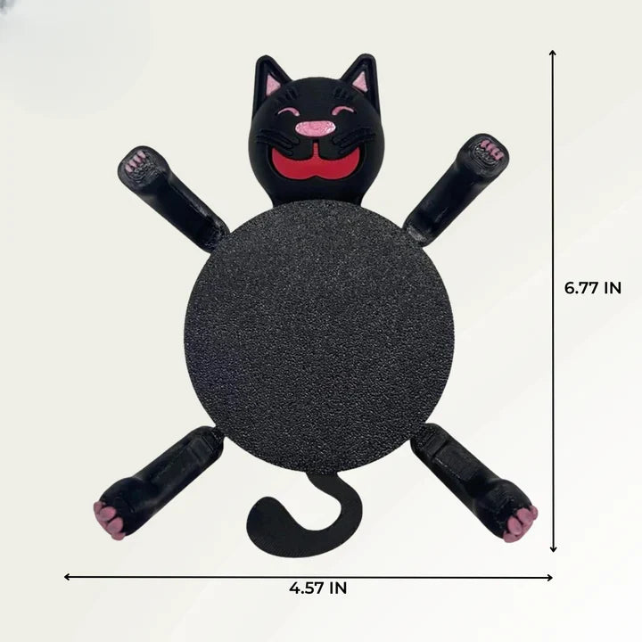 Coaster Cat-Shaped Heat & Water Resistant