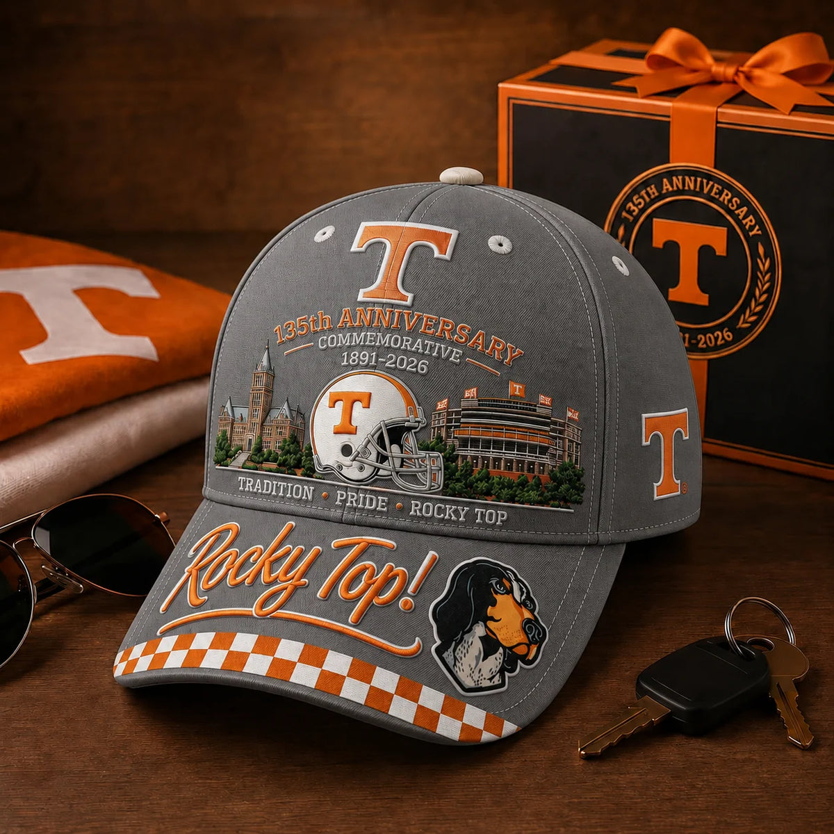 Commemorative Cap 135th Anniversary Adjustable Structured Crown