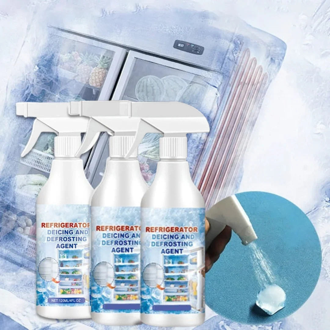 Defrosting Spray Fast Frost Removal Scrape-Free Freezer Care
