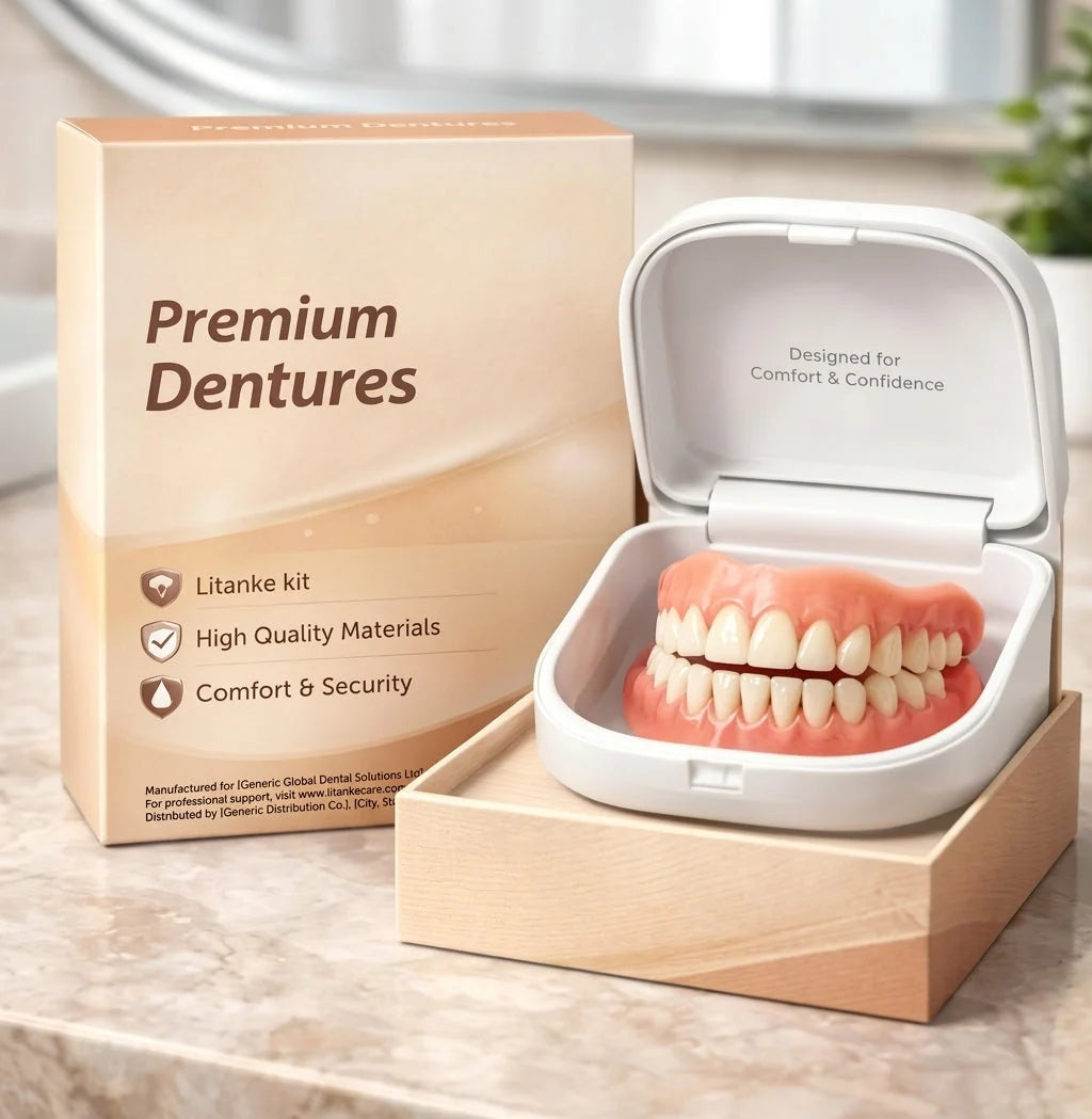 Dentures Heat-and-Fit At-Home Custom Fit