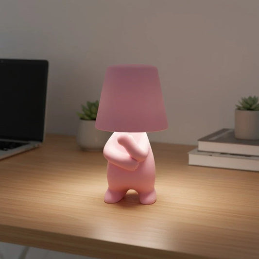Desk Lamp Figurine Design Rechargeable LED
