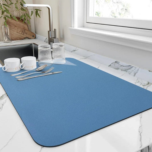 Dish Drying Mat Absorbent Quick-Drying Non-Slip