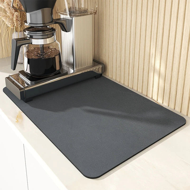Dish Drying Mat Super-Absorbent Non-Slip & Machine Washable