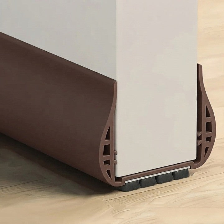 Door Draft Stopper Adjustable Insulating Tool-Free Installation