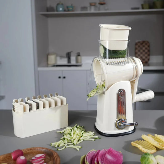 Drum Grater Five Interchangeable Stainless Steel Drums