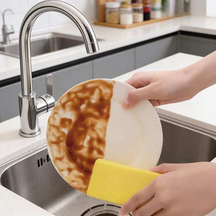 Dusting Sponge Streak-Free Reusable For Wood & Glass