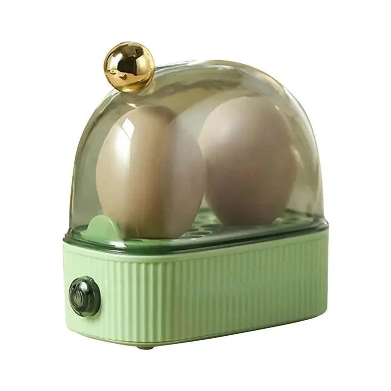 Egg Cooker & Poacher Adjustable Heat Settings 2-Egg Capacity