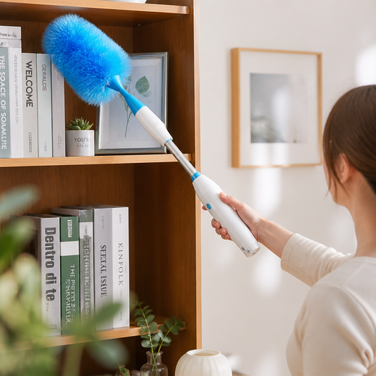 Electric Cleaning Brush 360° Rotating Cordless Telescopic Handle