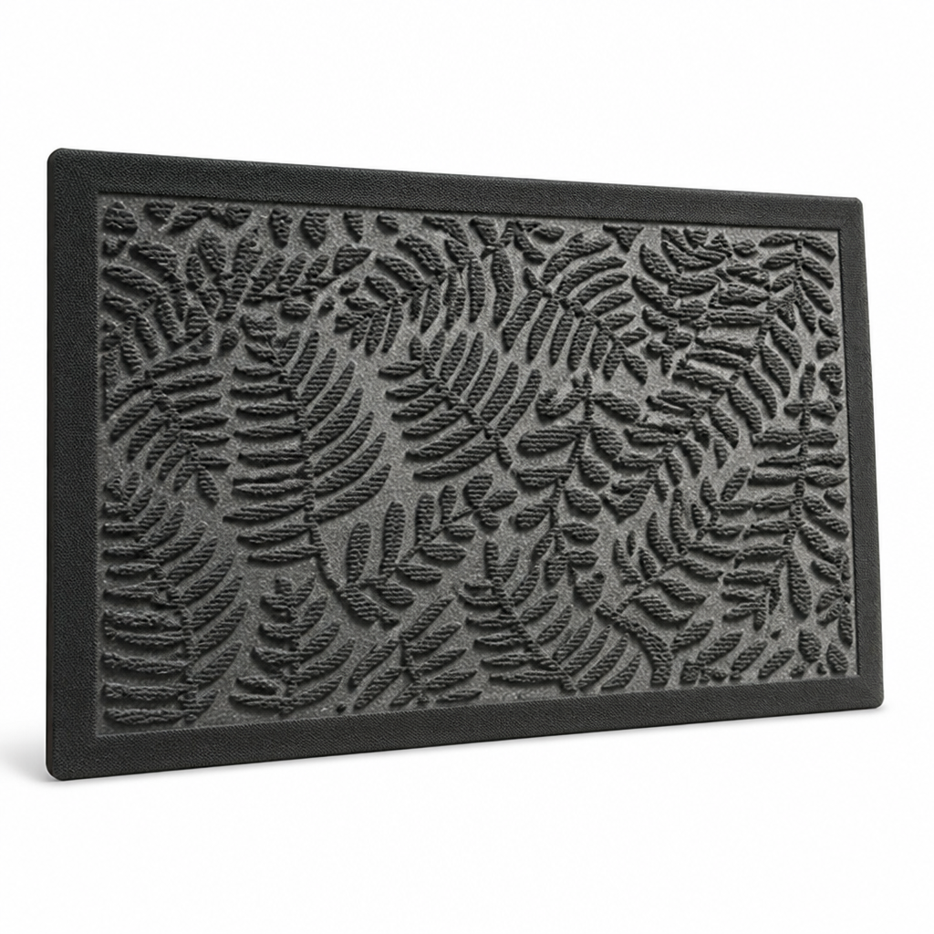Entryway Door Mat Floral Non-Slip Easy Clean