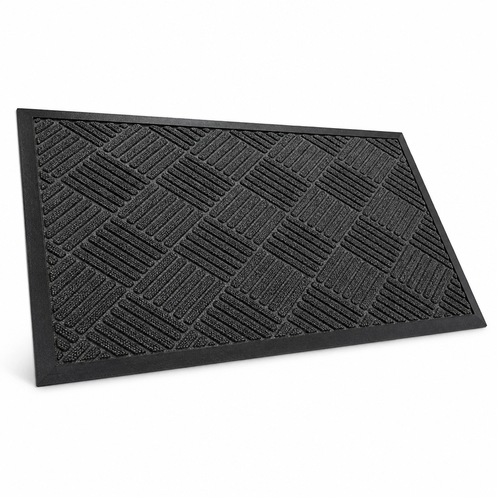 Entryway Mat Chevron Durable Non-Slip Backing
