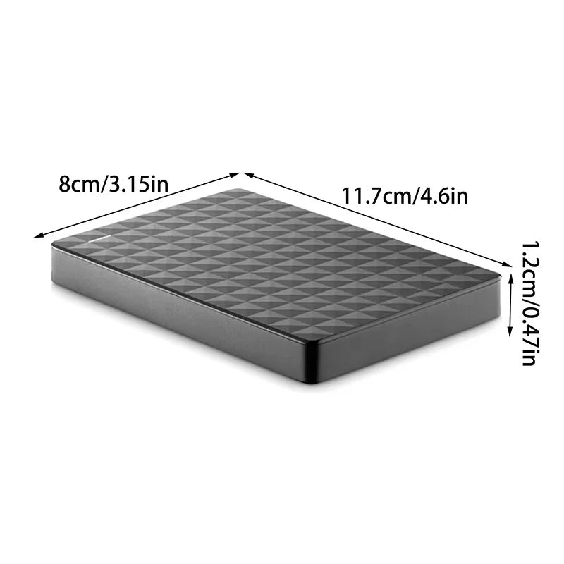 External Hard Drive 8 TB USB 3.0 Plug-and-Play