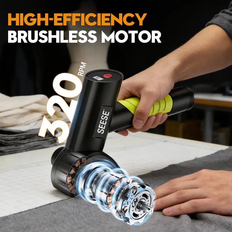 Fabric & Leather Cutter Cordless Brushless Motor