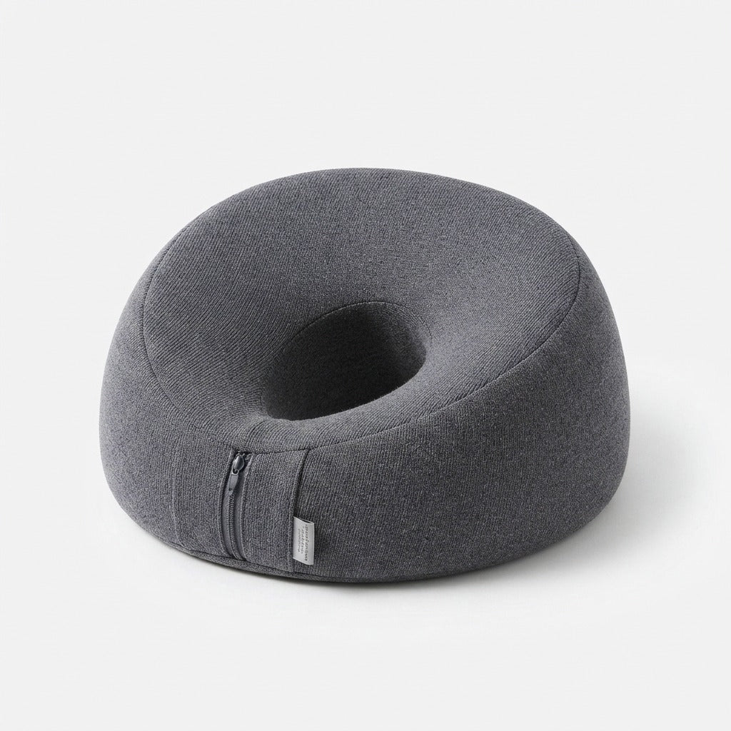 Face Pillow Memory Foam Central Cutout Washable Cover