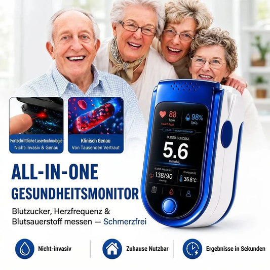 Fingertip Pulse Oximeter Clear Digital Display Daily Monitoring